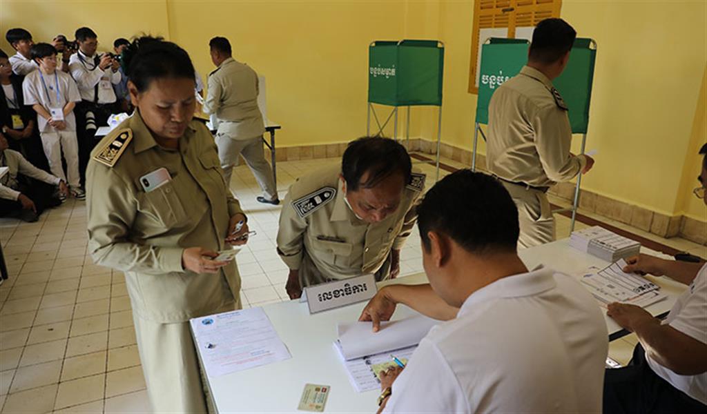 The ruling Cambodian People's Party dominates the Senate elections