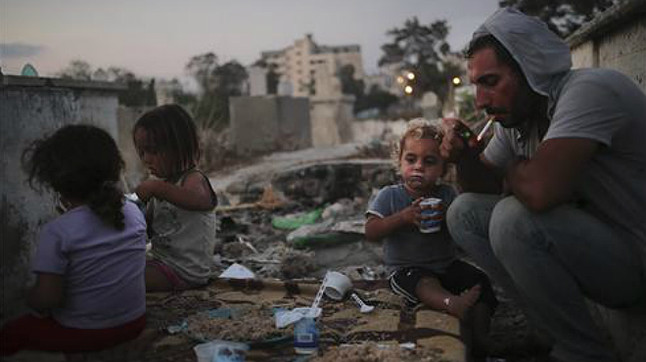 It condemned the Israeli restrictions on the entry of aid into Gaza