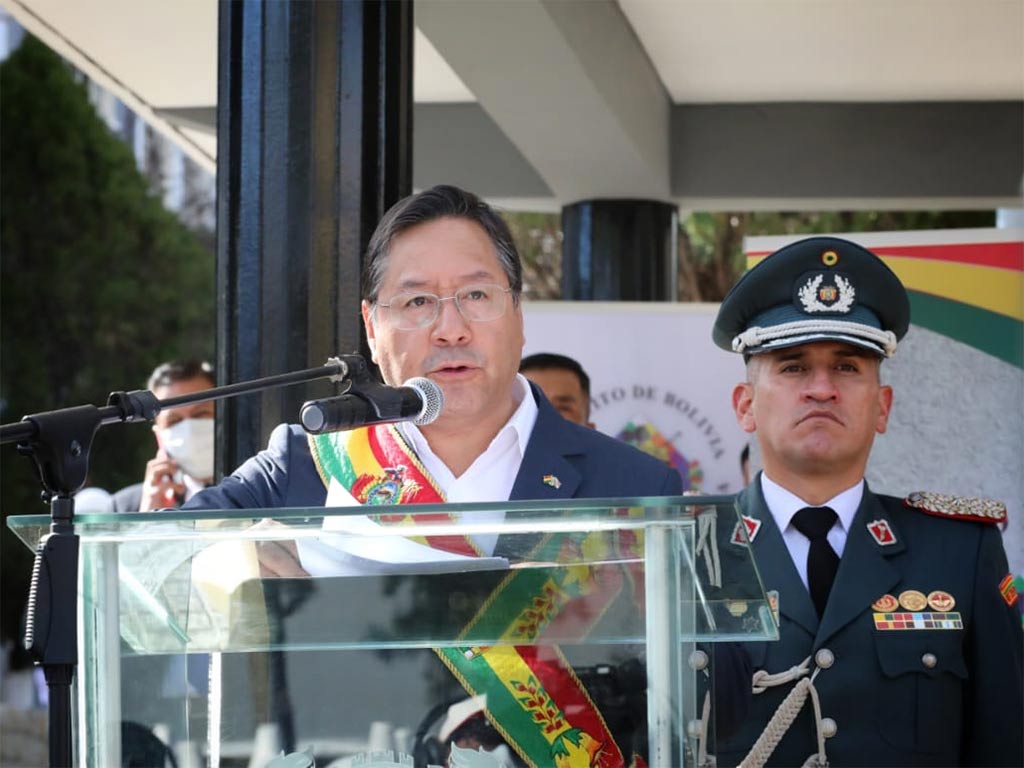 Presidente denuncia planes geopolíticos contra Bolivia