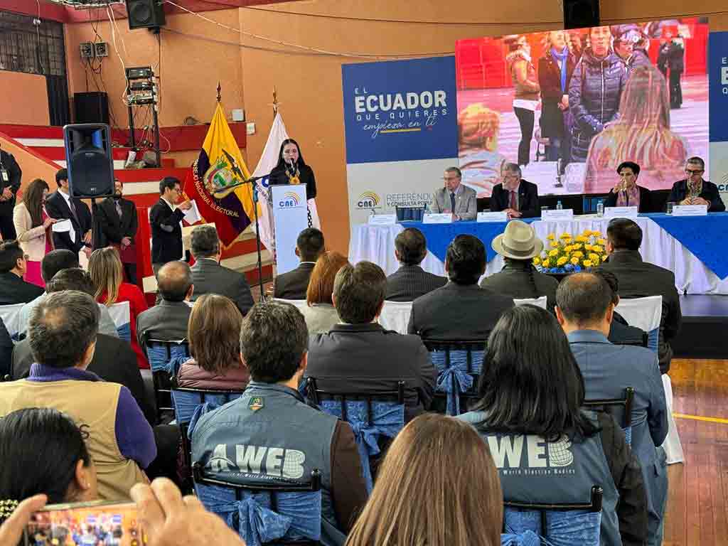 Everything is ready for popular consultation in Ecuador