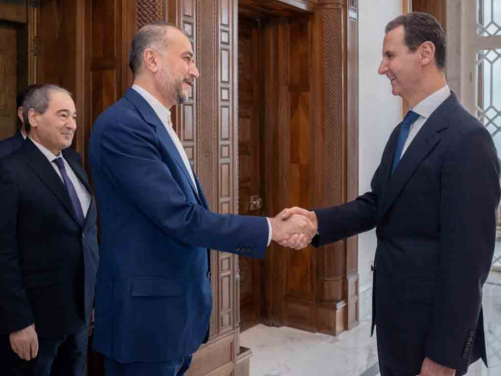 presidente-sirio-recibe-a-canciller-de-iran