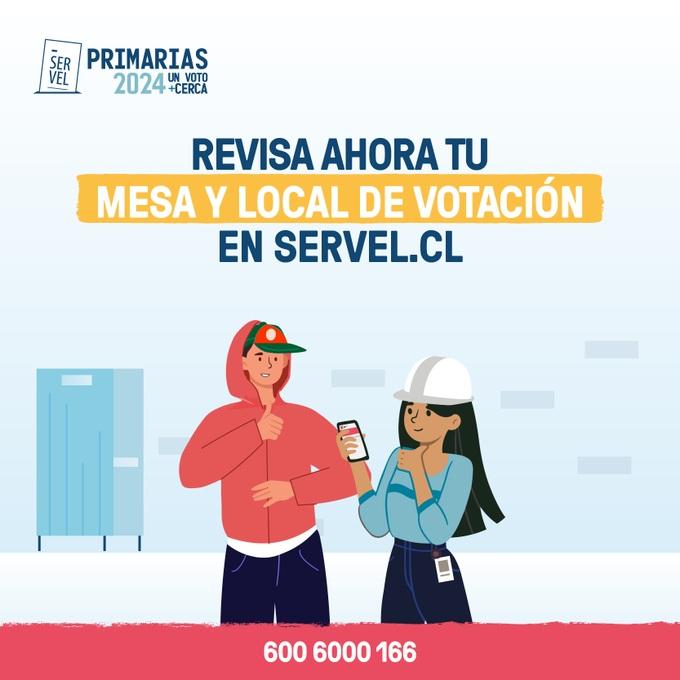 Alistan en Chile preparativos para elecciones primarias (+Fotos