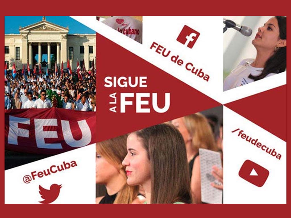 Federación estudiantil de Cuba convoca acto de solidaridad con universitarios estadounidenses