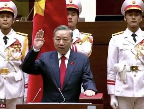 General To Lam presidente de Vietnam