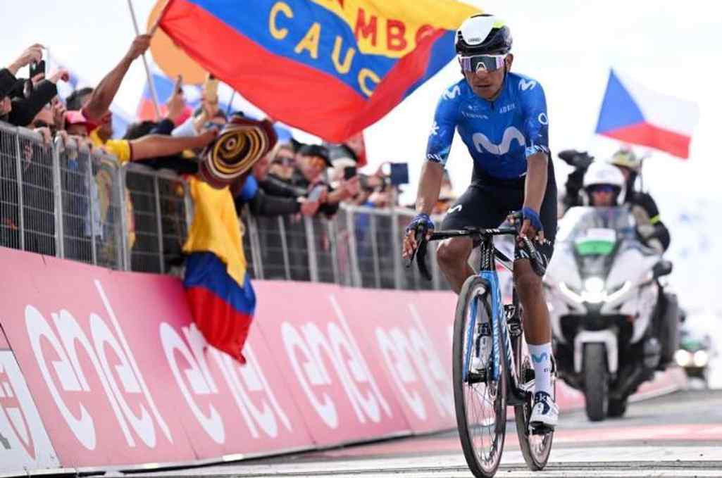 La colombiana Quintana è seconda nella tappa ciclistica del Giro d’Italia