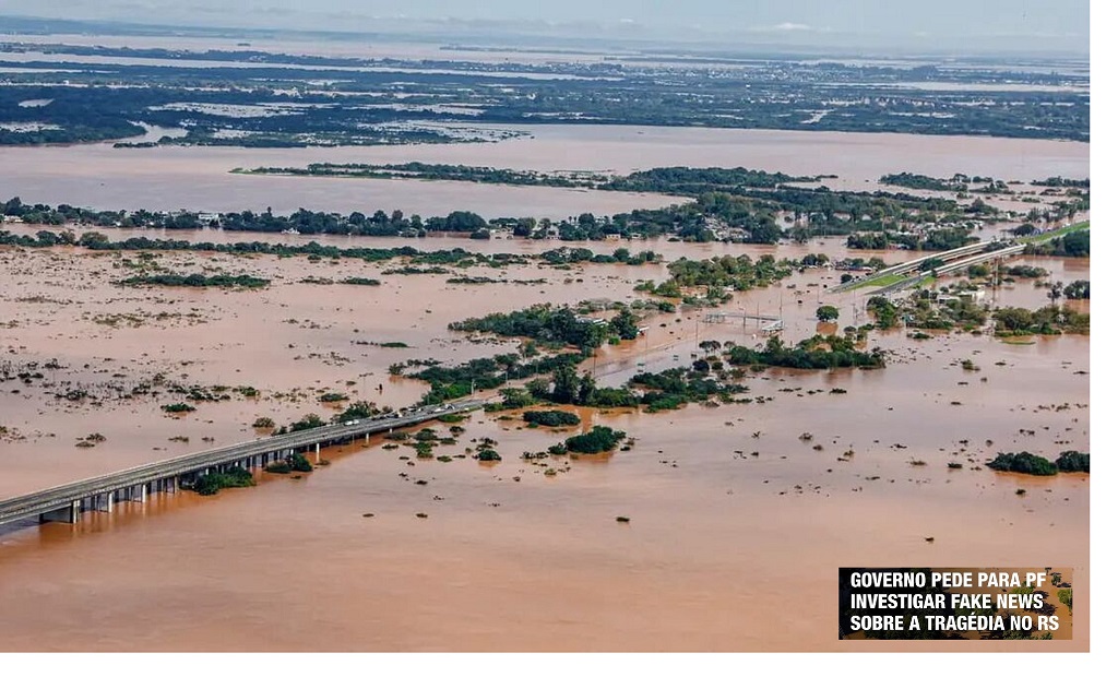They are investigating false content about floods in the Brazilian state