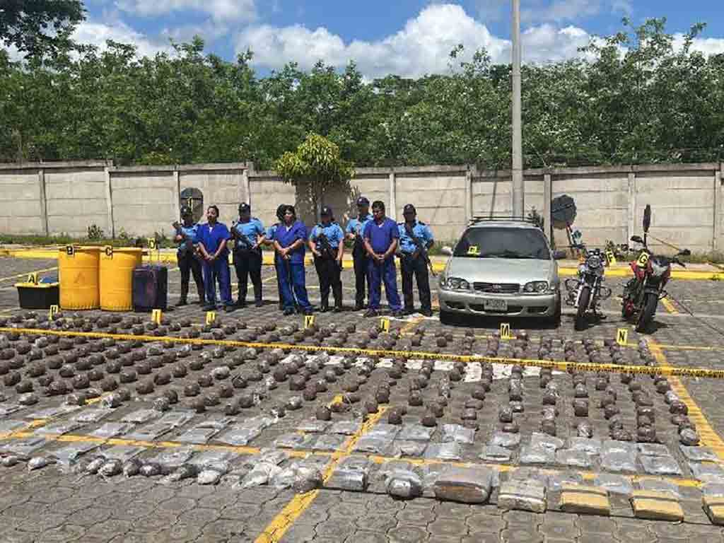 policia-incauto-droga-en-capital-de-nicaragua