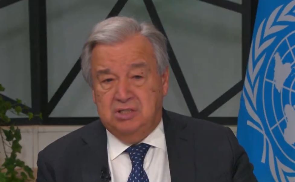 Guterres calls for a ceasefire and more humanitarian support for Gaza