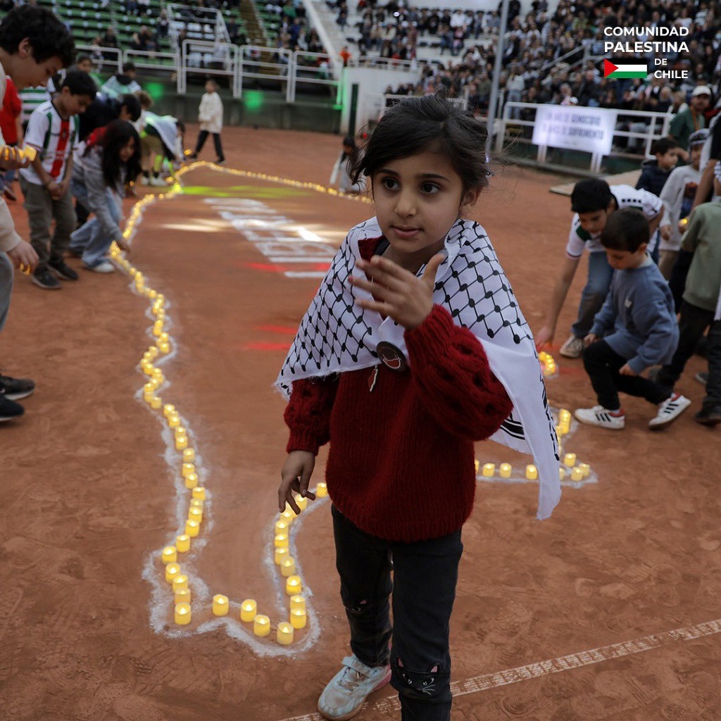 Comunidad palestina en Chile condena genocidio israelí en Gaza (+Fotos