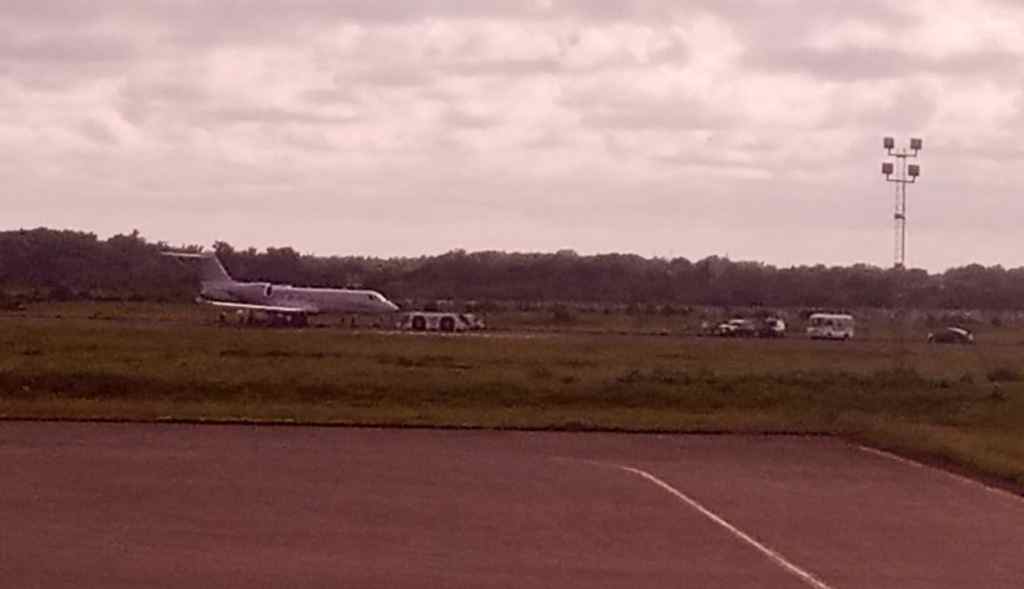 avion-presidencial-liberiano-sufre-percance-al-aterrizar-en-monrovia