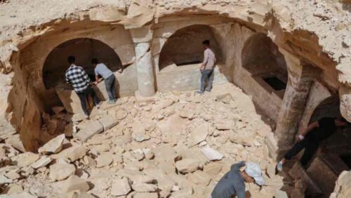 pobladores-sirios-descubren-tumbas-de-la-epoca-bizantina