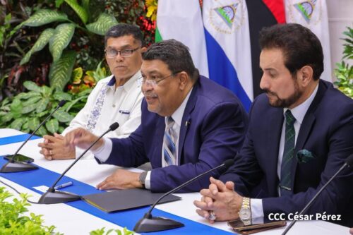 canciller-de-nicaragua-recibio-a-su-homologa-de-palestina
