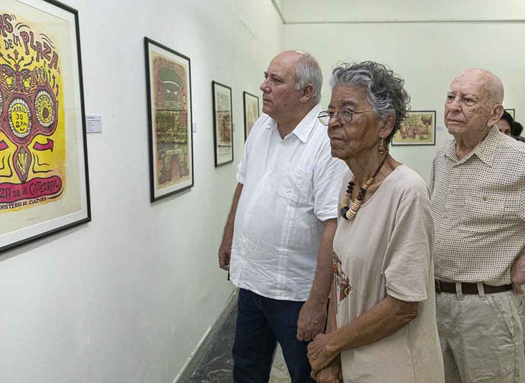 Foto: Prensa Latina. Exposición honra en La Habana a renombrado creador de la plástica