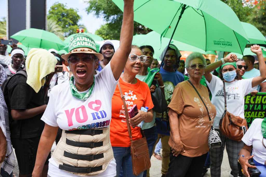 dominicanos-exigen-frente-al-palacio-nacional-un-codigo-penal-justo