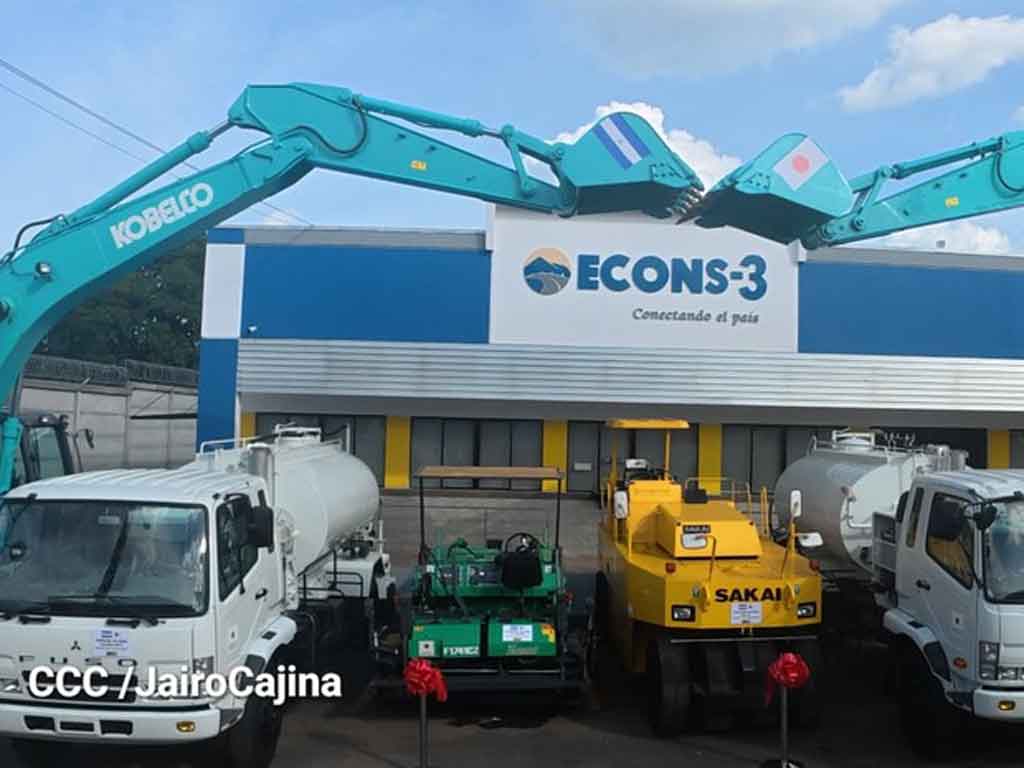 nicaragua-recibio-de-japon-equipos-para-reparacion-de-carreteras