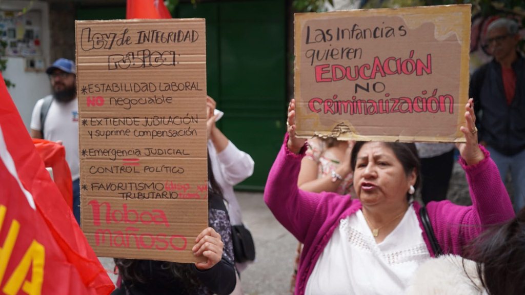 grupos-sociales-de-ecuador-cuestionan-ley-de-integridad-publica