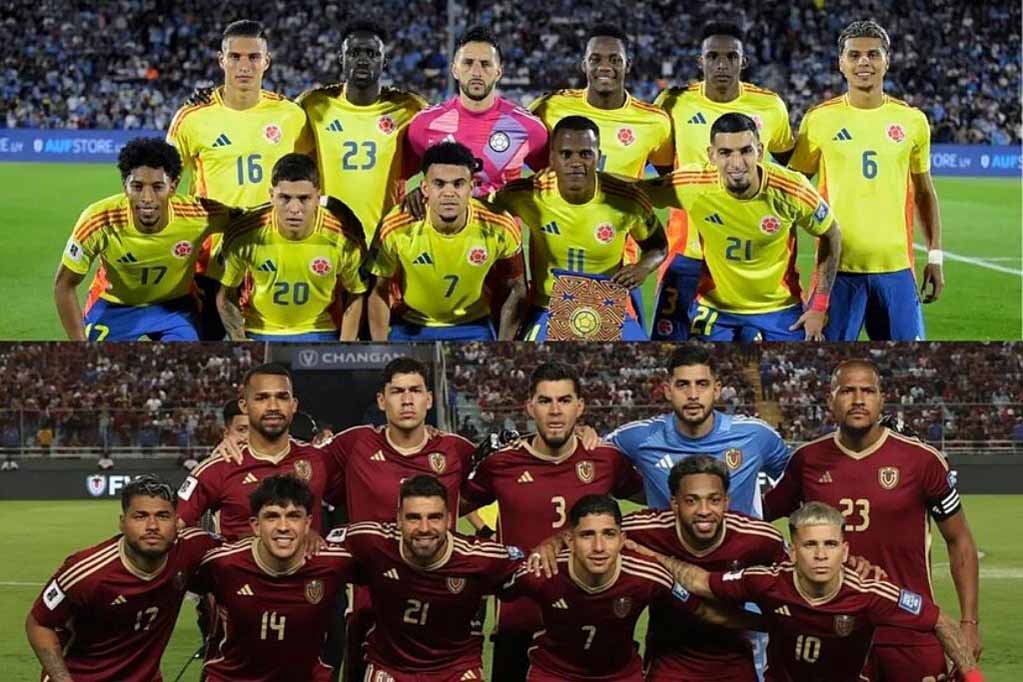Venezuela Colombia fútboll