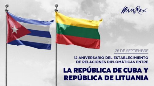 cuba-y-lituania-celebran-relaciones-diplomaticas