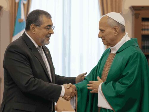 presidente-de-guatemala-sostendra-audiencia-con-papa-leon-xiv