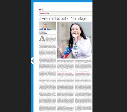 movimiento-izquierda-unida-de-dominicana-critica-nobel-de-la-paz-2025