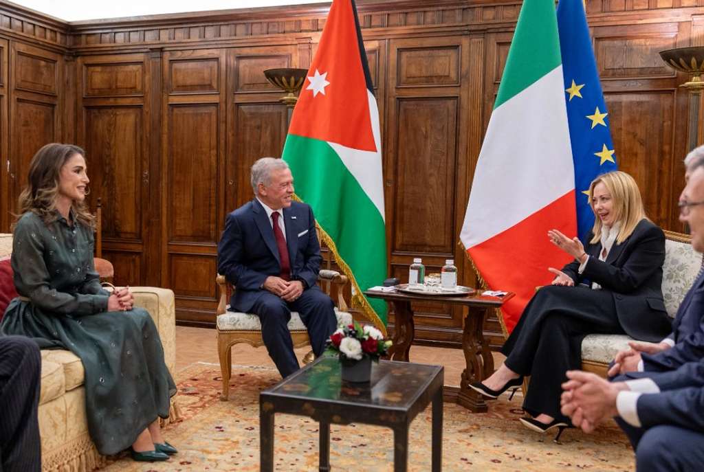 abdullah-ii-y-meloni-abogan-por-implementar-acuerdo-de-gaza