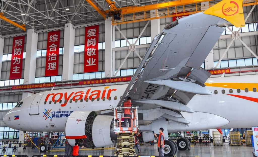 industria-de-reparacion-de-aeronaves-despega-en-hainan-china