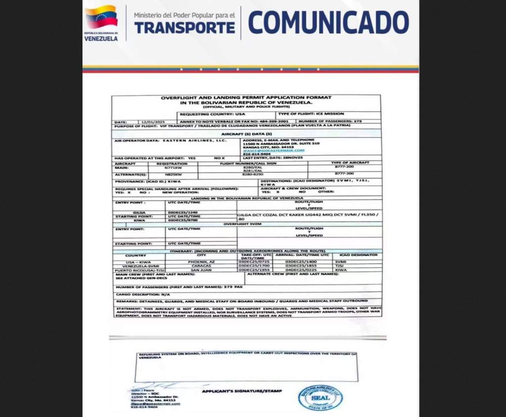 eeuu-solicita-a-venezuela-reanudar-vuelos-de-repatriacion