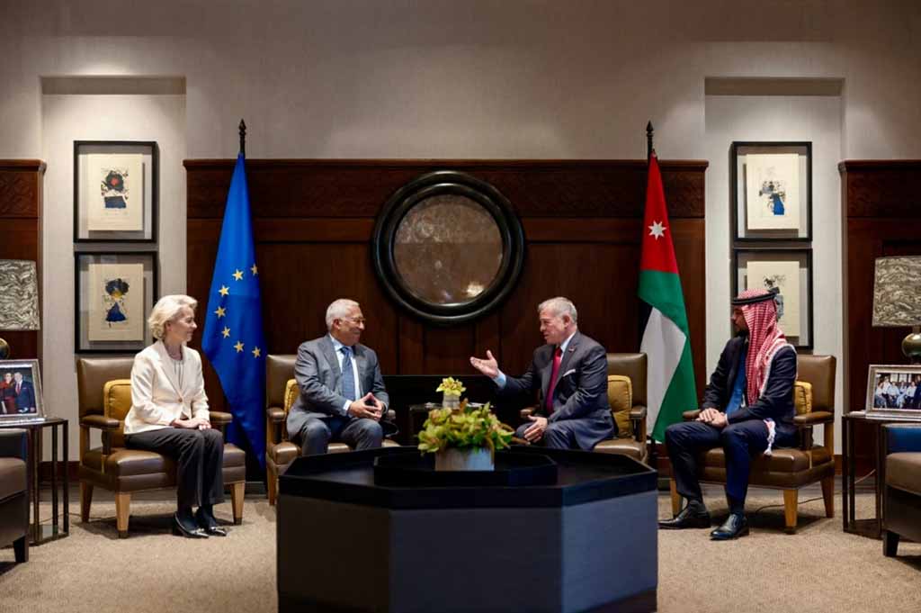 Jordania y la Unión Europea fortalecen su asociación estratégica en cumbre histórica