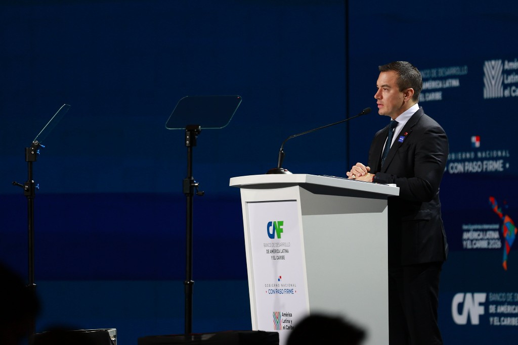 Noboa en Foro en Panamá