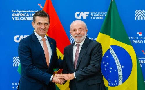 Lula da Silva y Rodrigo Paz Brasil-Bolivia