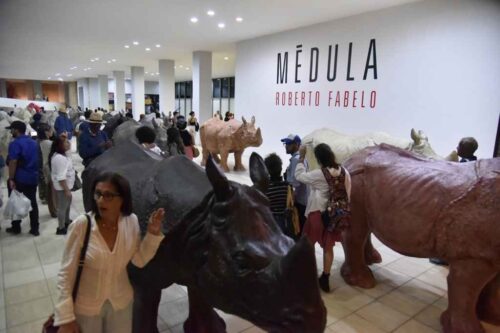Exposición Médula de Roberto Fabelo