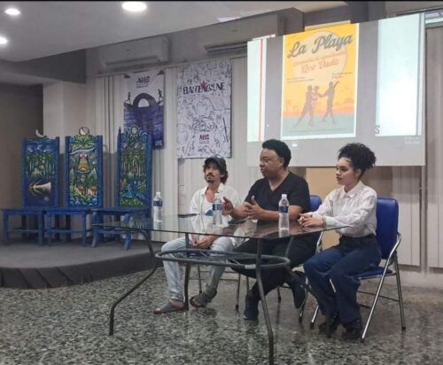 estreno de la obra La Playa