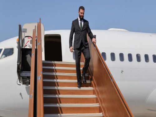 presidente-sirio-llega-a-londres-en-gira-europea