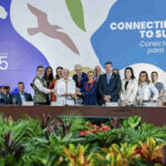 22.03.2026 - Presidente da República, Luiz Inácio Lula da Silva, durante a aessão de alto nível da 15ª Conferência das Partes da Convenção sobre Espécies Migratórias da ONU, no Centro de Convenções Arquiteto Rubens Gil de Camilo. Campo Grande - MS.  Foto: Ricardo Stuckert / PR