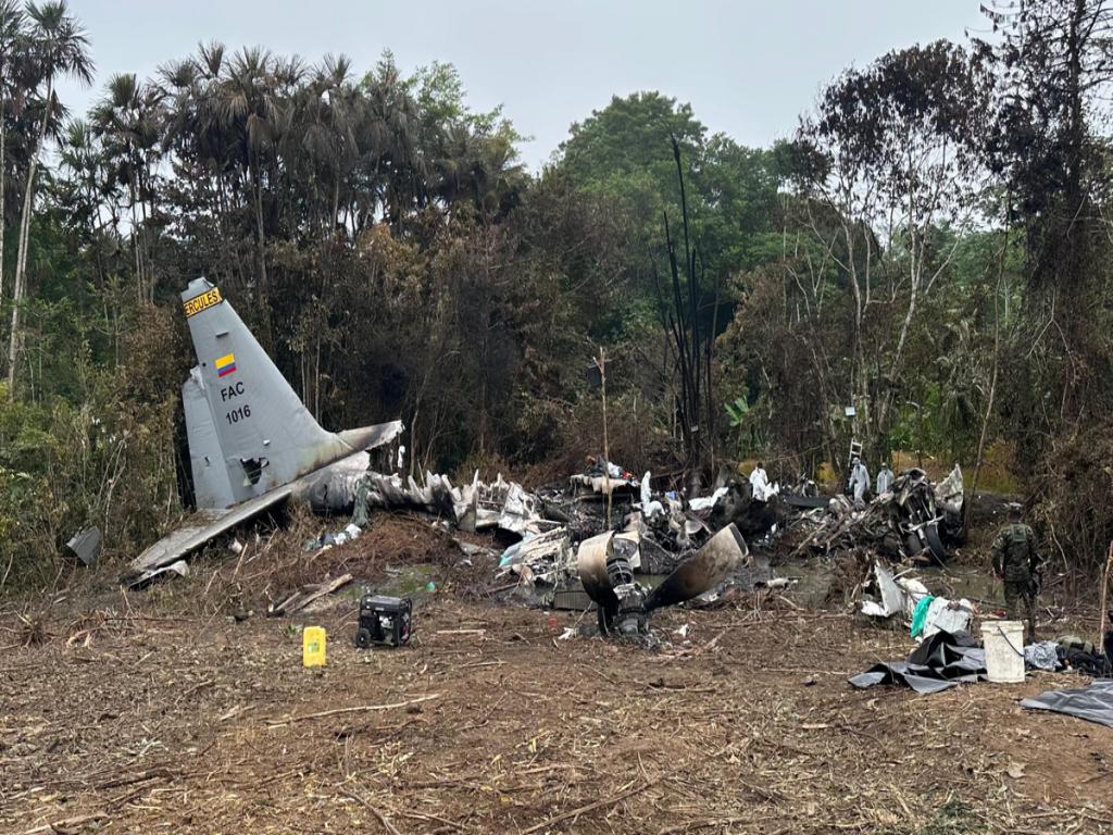 colombia-avion-militar-accidentado-en-putumayo-choco-con-arboles
