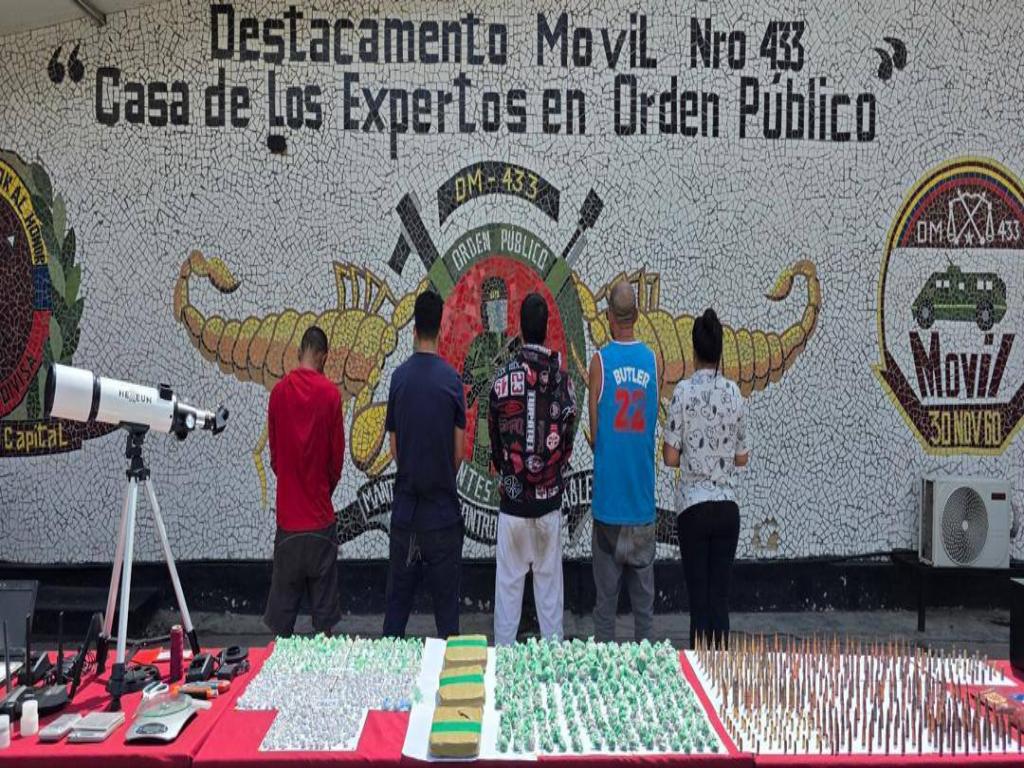 desmantelan-grupo-y-laboratorio-clandestino-de-drogas-en-venezuela
