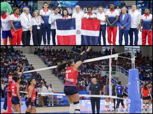 presidente-dominicano-inaugura-pabellones-de-voleibol-y-taekwondo