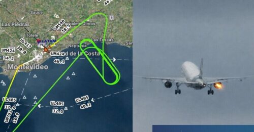 avion-de-latam-hizo-aterrizaje-de-emergencia-en-uruguay