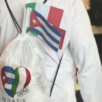 I medici cubani della Brigata medica Henry Reeve, arrivata in Italia il 22 marzo a sostegno degli sforzi per contenere il # COVID19 in Lombardia, lasciano l'Italia per rientrare a Cuba, Milano, 8 giugno 2020. ANSA/UFFICIO STAMPA/AMBASCIATA DI CUBA

+++ NO SALES, EDITORIAL USE ONLY +++