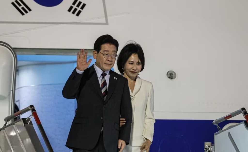 presidente-de-corea-del-sur-llega-a-mexico-para-reunion-con-sheinbaum