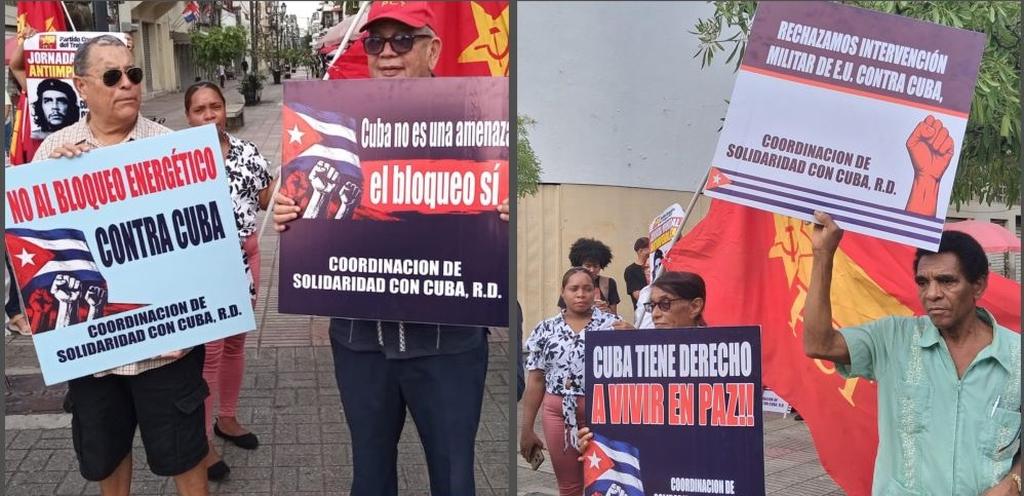 organizaciones-dominicanas-condenan-politicas-de-eeuu-y-apoyan-a-cuba