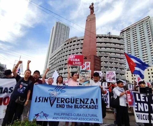organizaciones-solidarias-en-filipinas-contra-bloqueo-de-eeuu-a-cuba