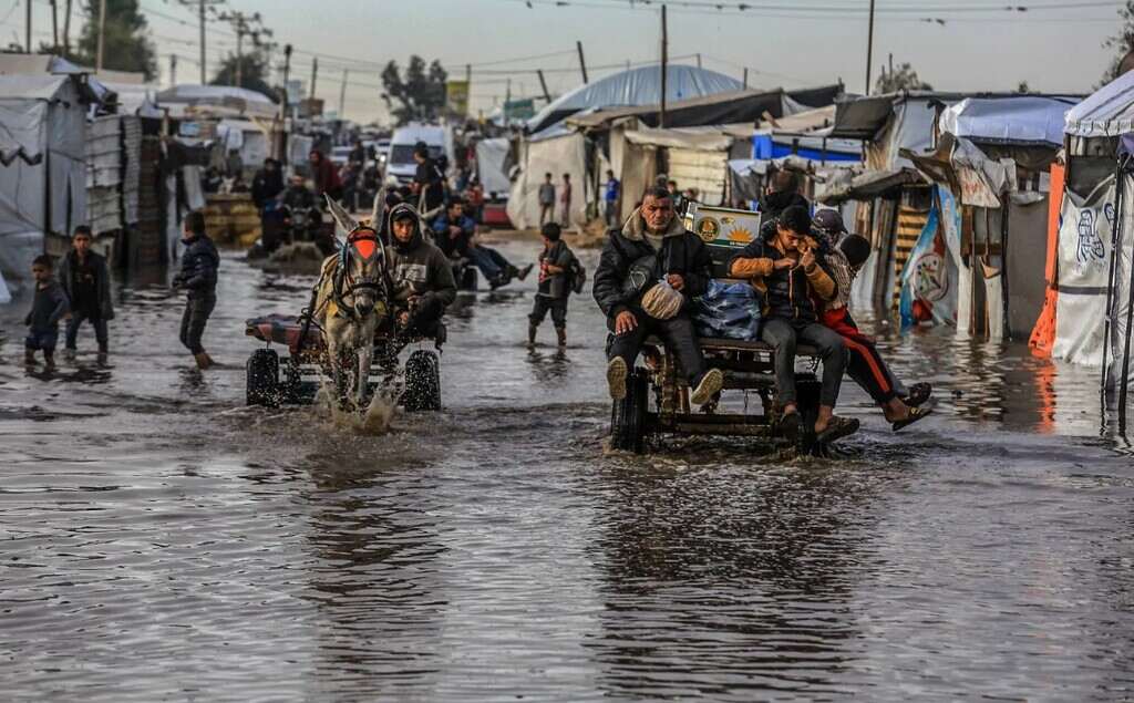 unos-950-mil-desplazados-en-gaza-afrontan-riesgo-de-inundaciones
