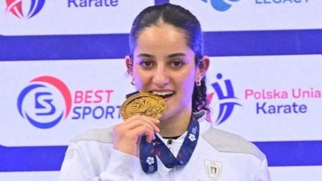 la-palestina-mariam-bisharat-conquista-oro-mundial-de-karate